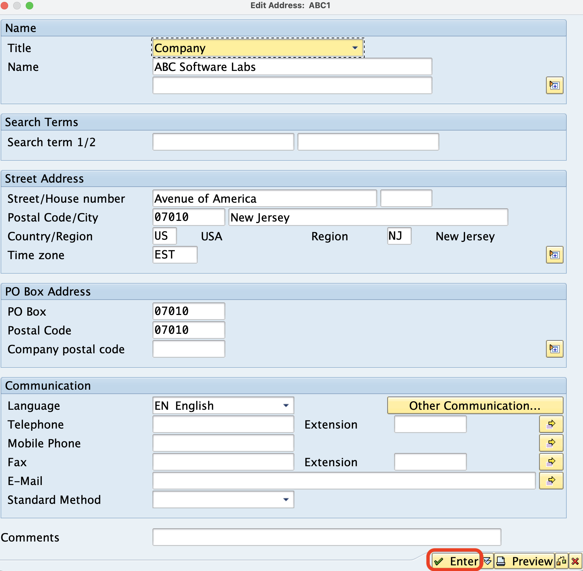 Company Code In SAP How To Create Company Code In SAP Hana SAP Hana   Company Code Address Details SAP 