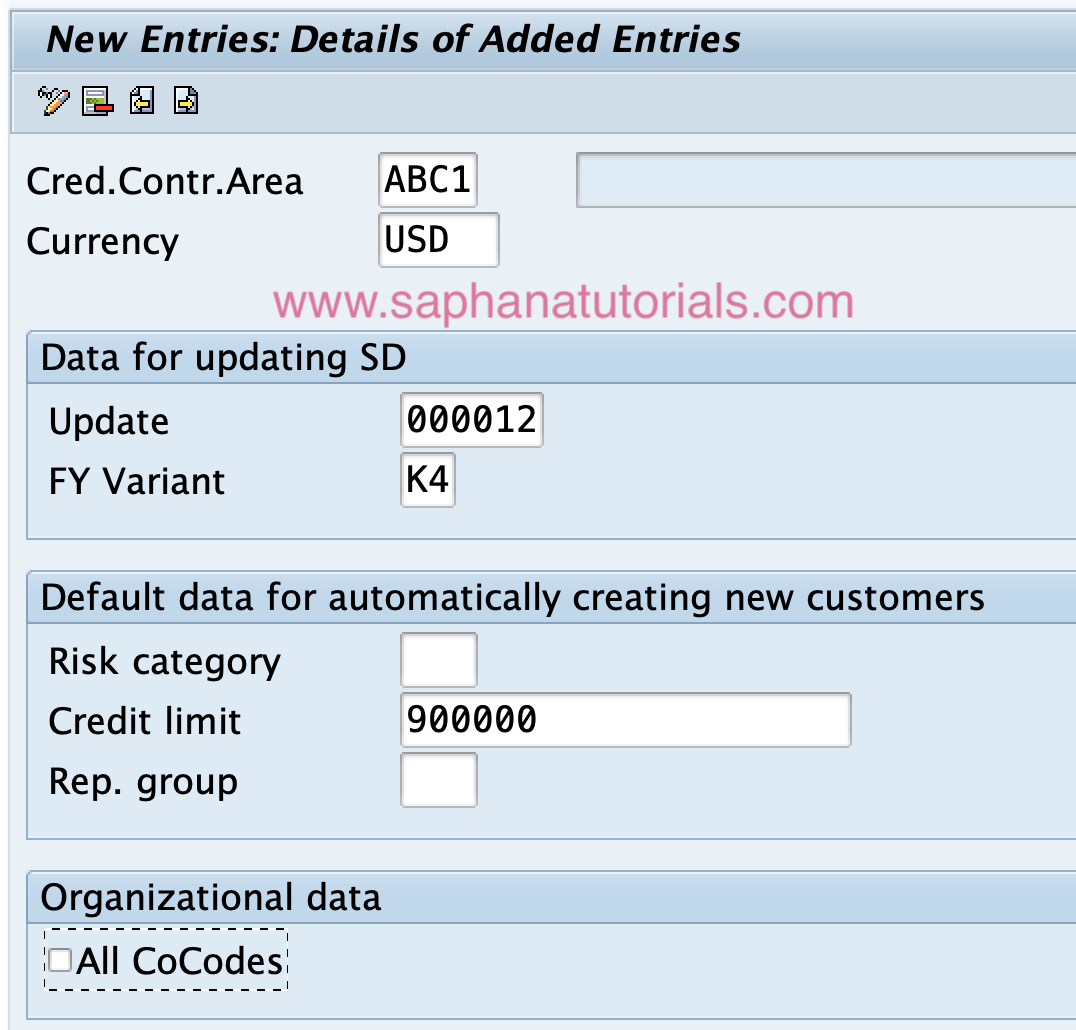 credit-control-area-in-sap-define-credit-control-area-in-s4-hana