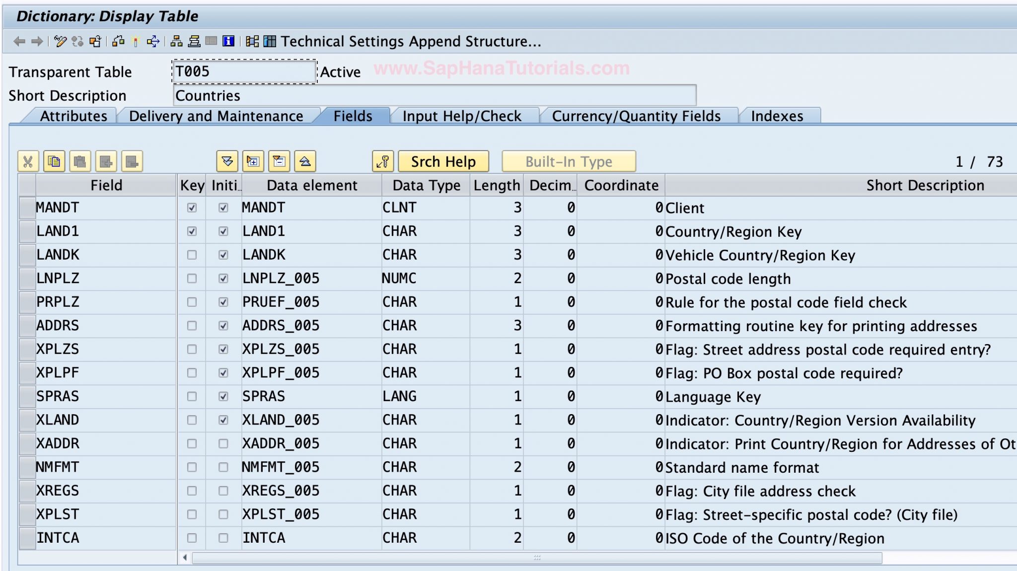 how-to-find-a-table-field-name-for-a-transaction-in-sap-sap-hana