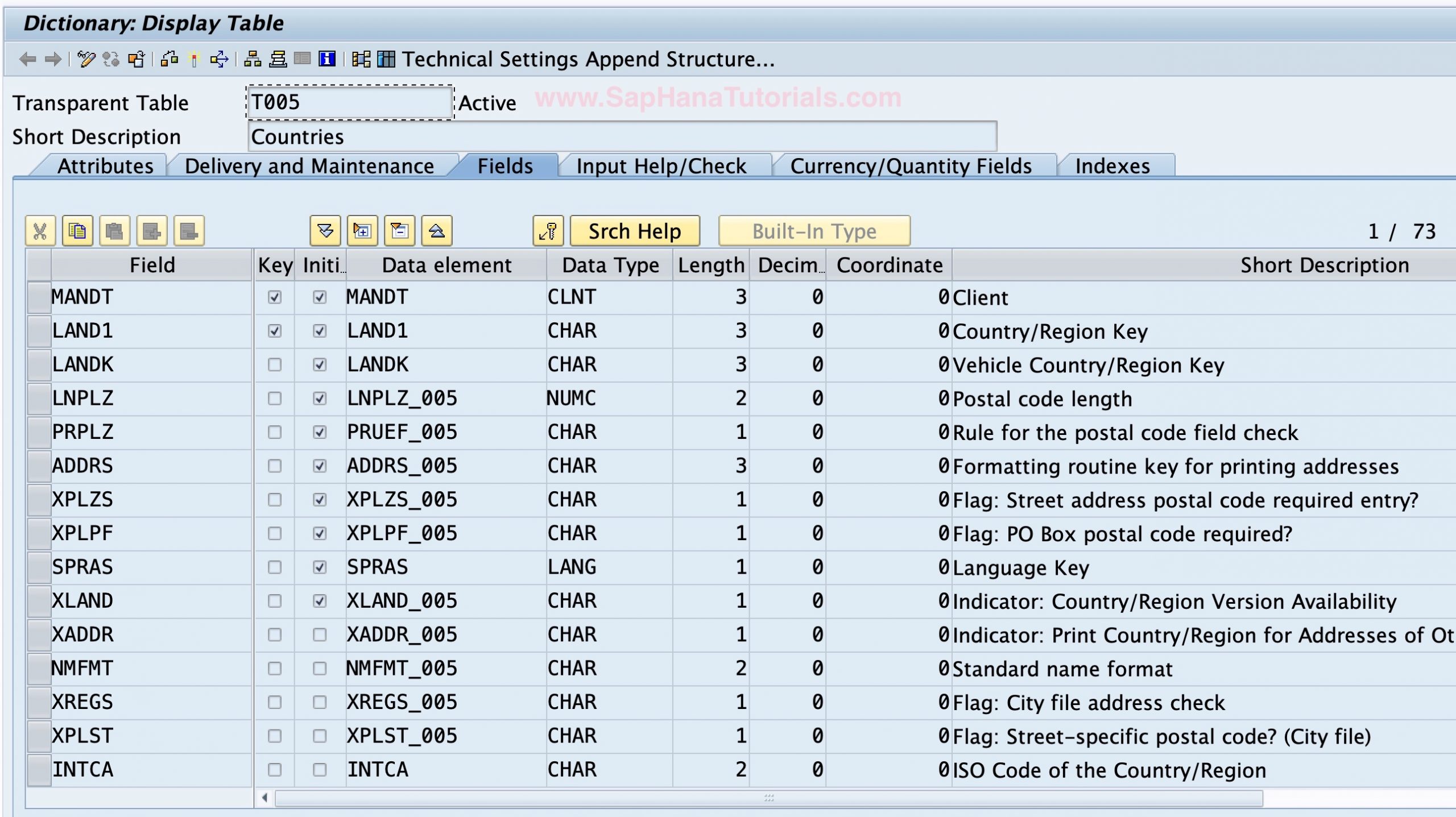 how-to-find-a-table-field-name-for-a-transaction-in-sap-sap-hana