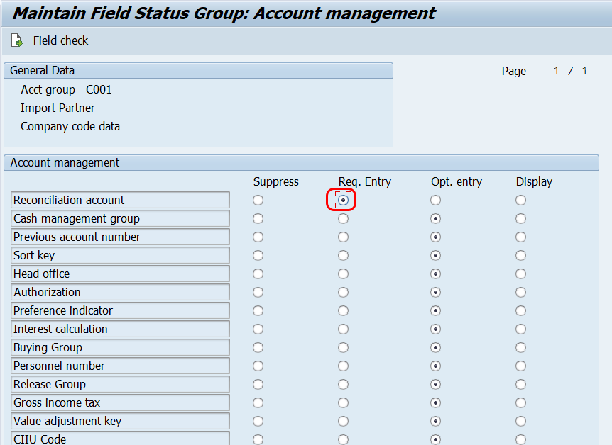 how to create customer account assignment group in sap